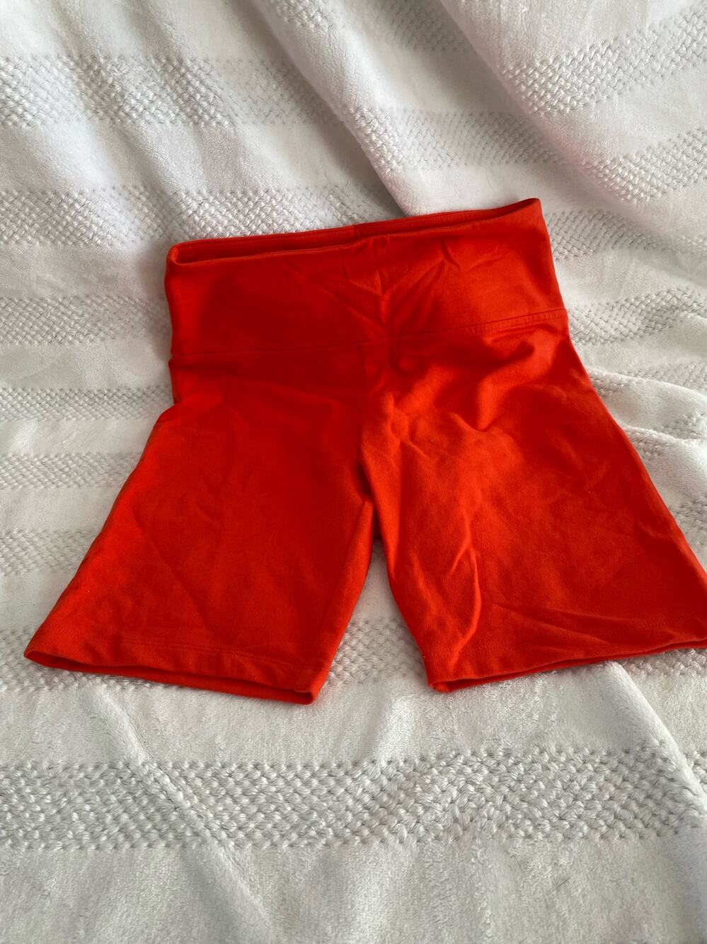 NWT new Lou & Grey Red Biker Shorts size Small S